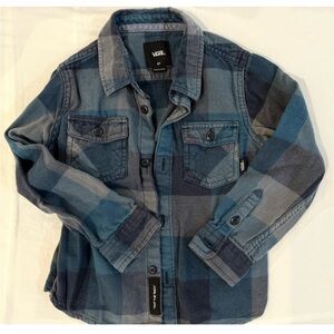Vans flannel shirt-3t